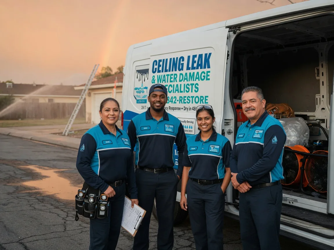 Ceiling Leak Cleanup company in Marine On Saint Croix, MN